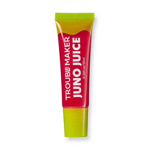 Trouble Maker Juno Juice Lip Gloss Paris Hot Pink