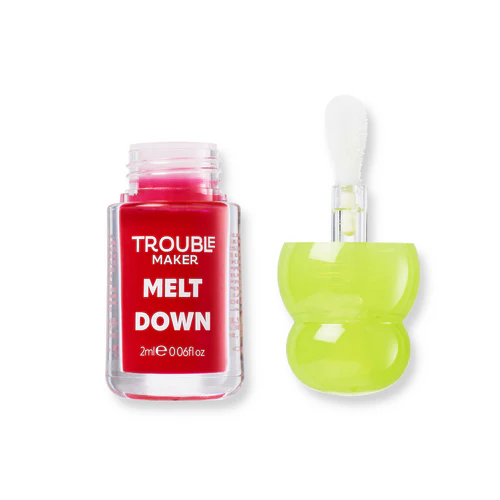 Trouble Maker Melt Down Lip Oil Overload Pink