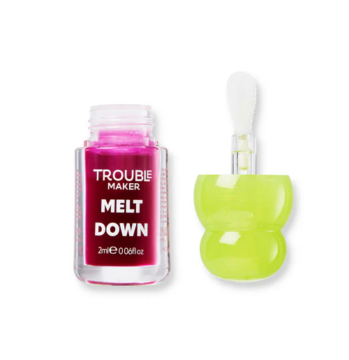 Trouble Maker Melt Down Lip Oil Tipping Point Purple