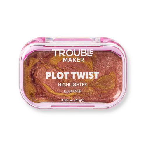 Trouble Maker Plot Twist Cream Highlight In Motion Gold