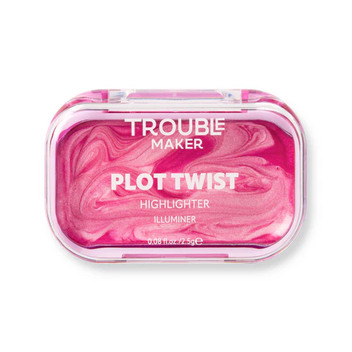Trouble Maker Plot Twist Cream Highlight Spiralling Pink