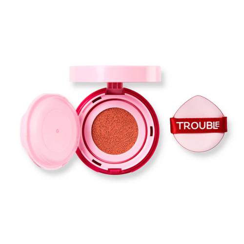 Trouble Maker Press Play Blush Cushion Double Tap Light Pink