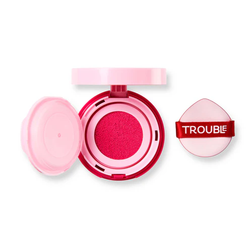 Trouble Maker Press Play Blush Cushion Non Stop Hot Pink