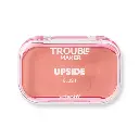 Trouble Maker Upside Powder Blush Glass Half Full