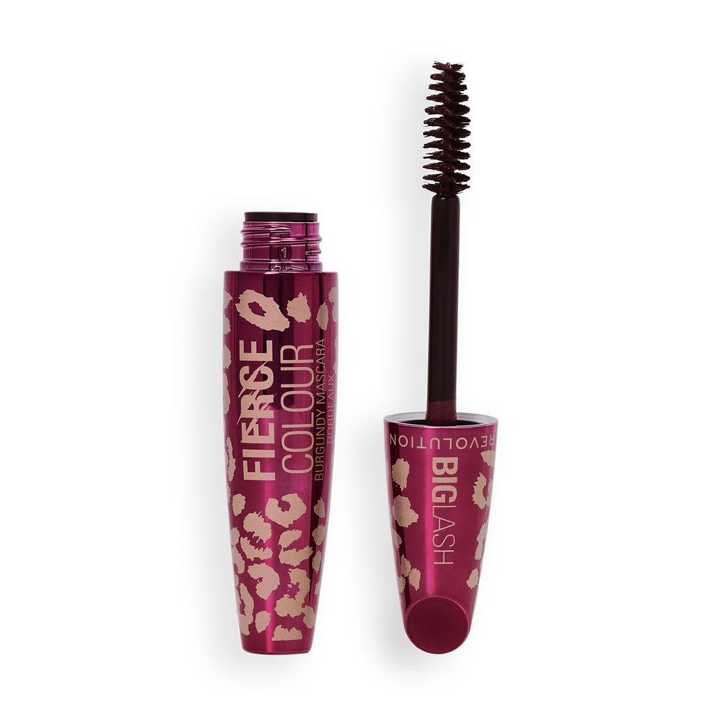 Revolution Big Lash Fierce Colour Mascara Cherry Coded Burgundy