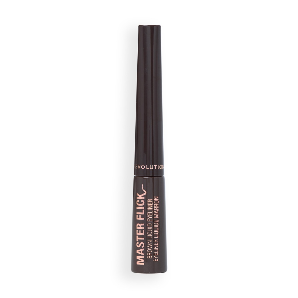 Revolution Master Flick Dip Liquid Eyeliner Mocha Brown