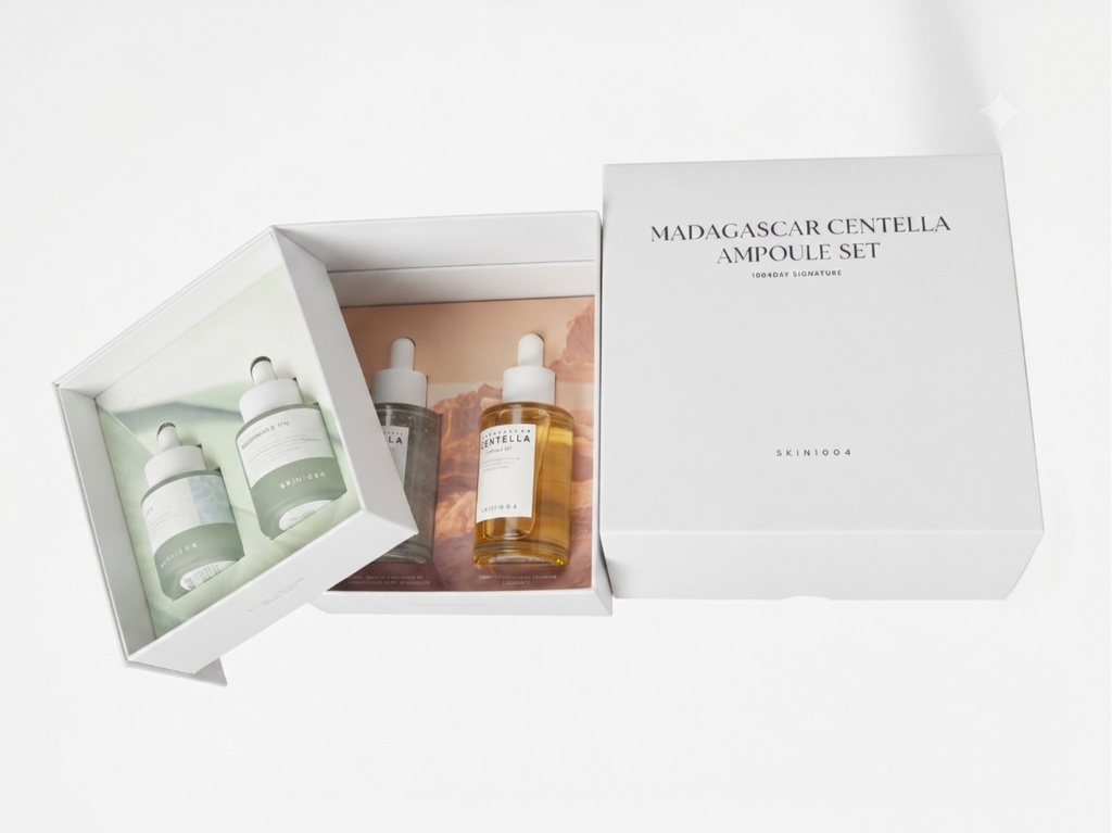 SKIN1004 Madagascar Centella Ampoule set - 1004 Day Signature 