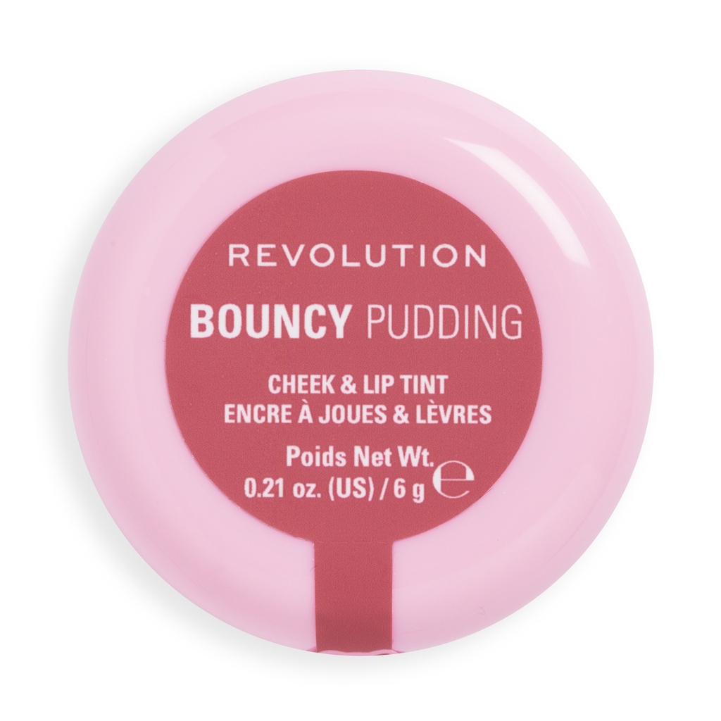 Revolution Bouncy Pudding Lip & Cheek Rosy Cloud