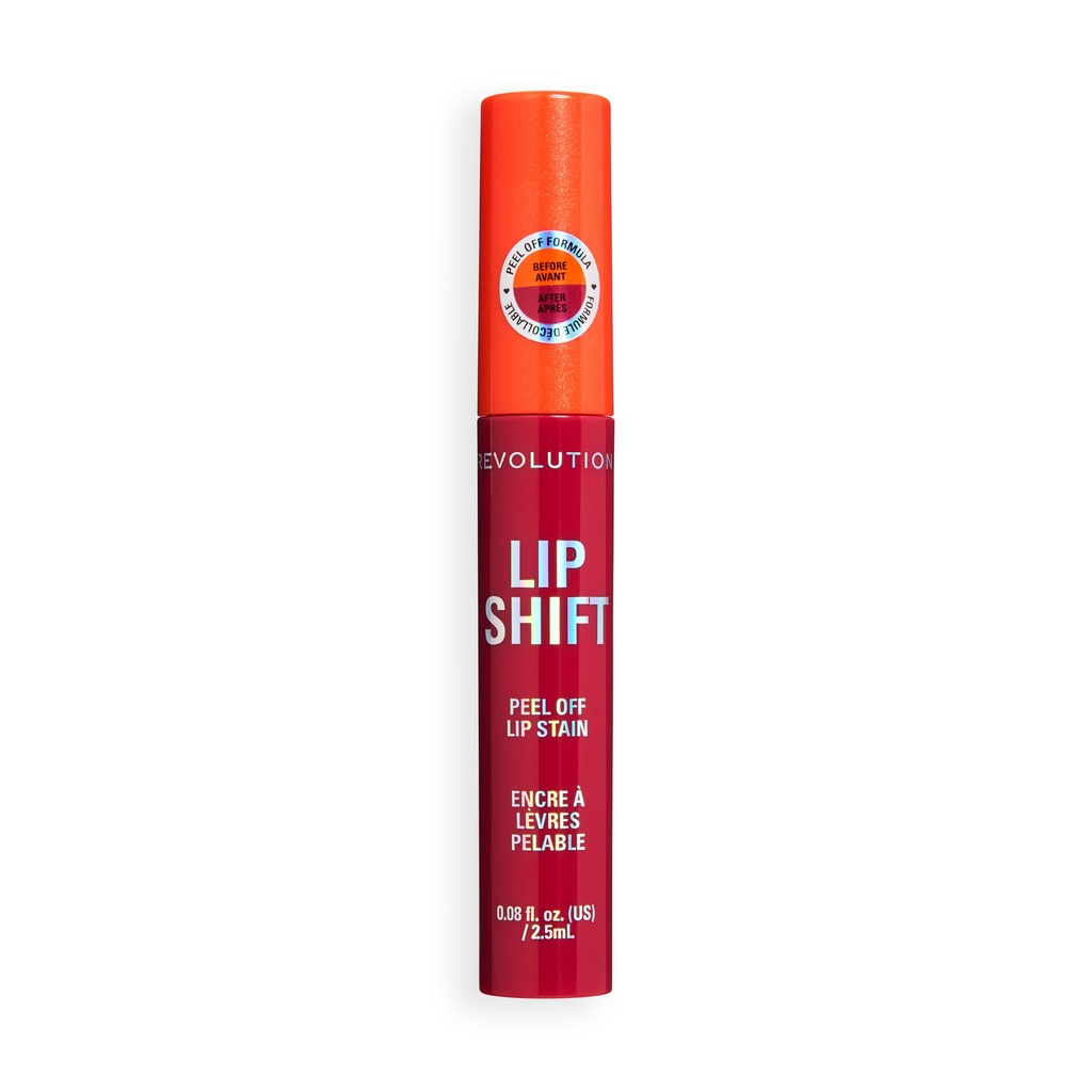 Revolution Lip Shift Peel Off Lip Stain Solar Flare Coral