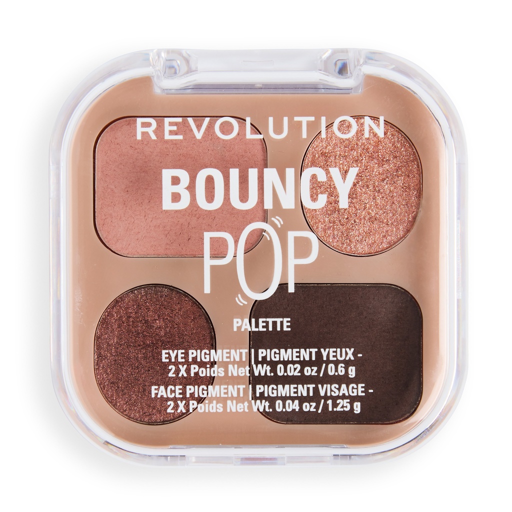 Revolution Bouncy Pop Shadow Palette Ember