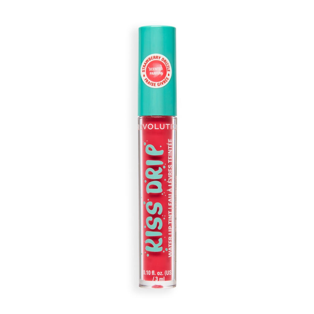 Revolution Kiss Drip Water Lip Tint Strawberry Drizzle
