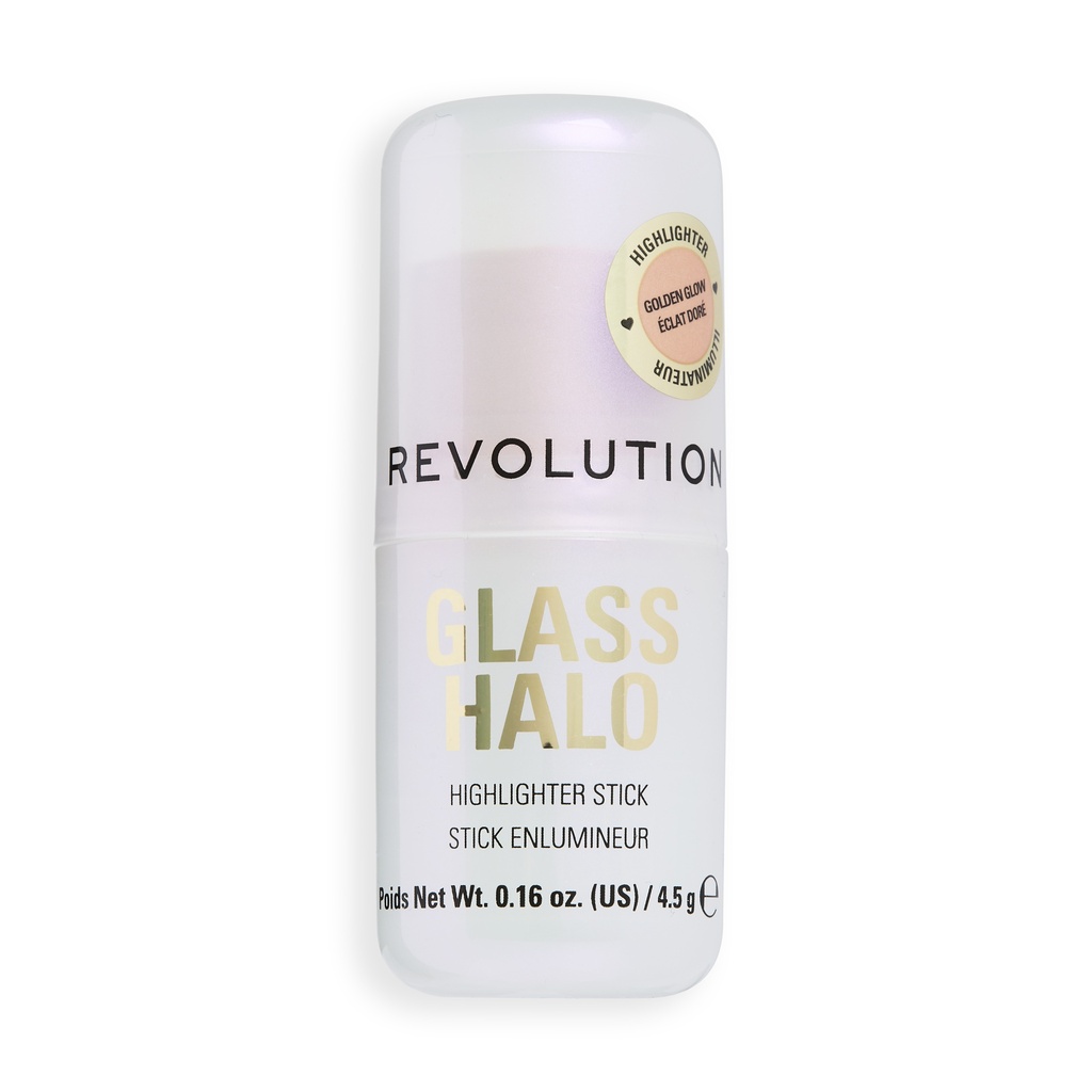 Revolution Glass Halo Highlighter Stick Golden Glow