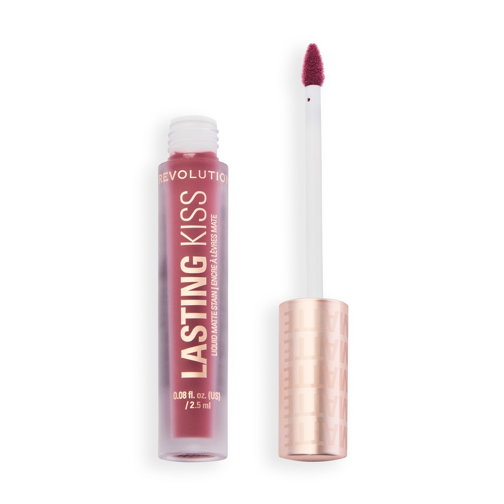 Revolution Lasting Kiss Liquid Lipstick Rosebud Pink