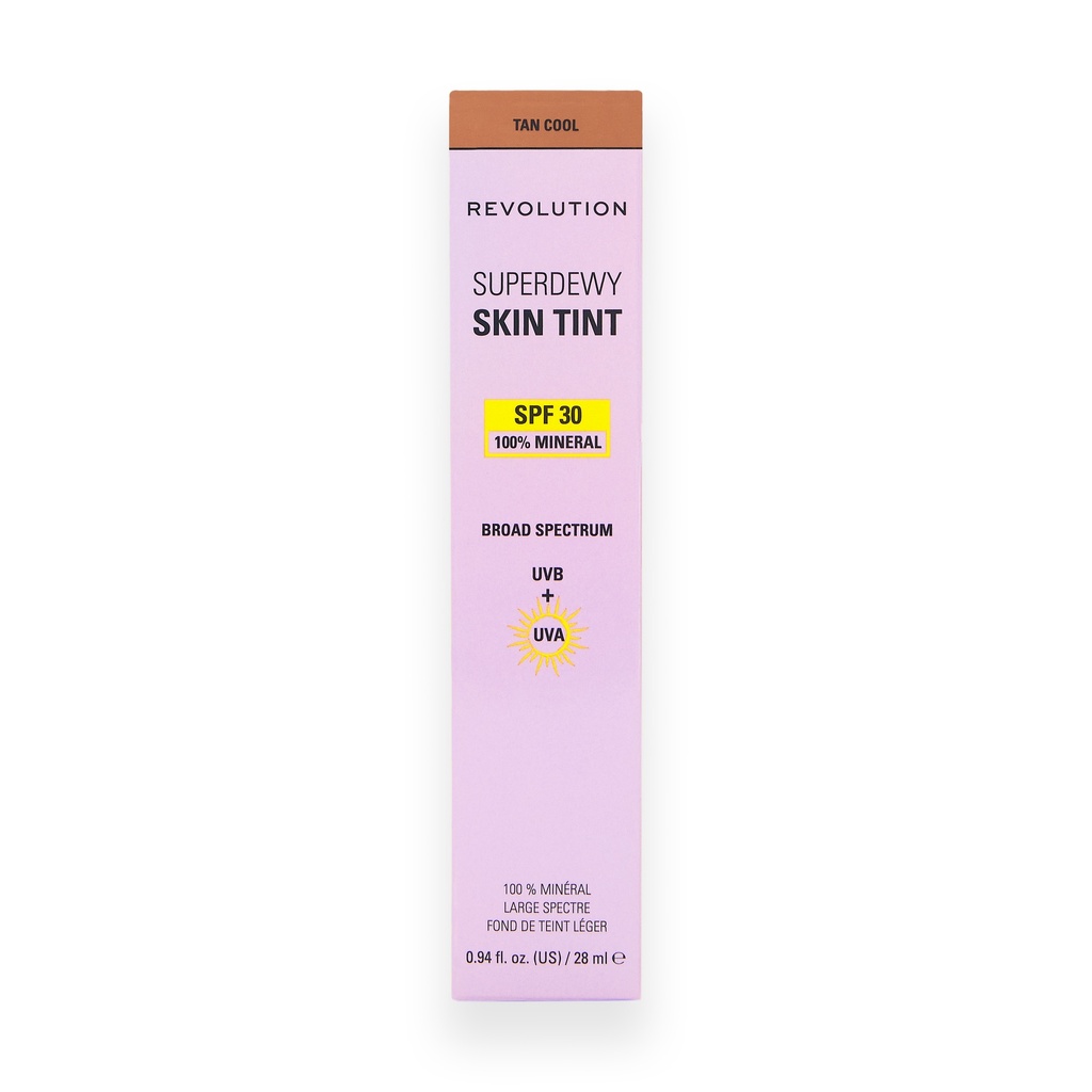 Revolution Superdewy Sundew SPF30 Skin Tint Tan Cool