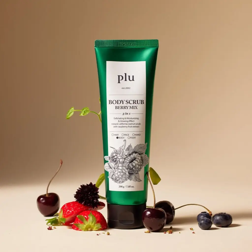 Plu Body Scrub Berry Mix