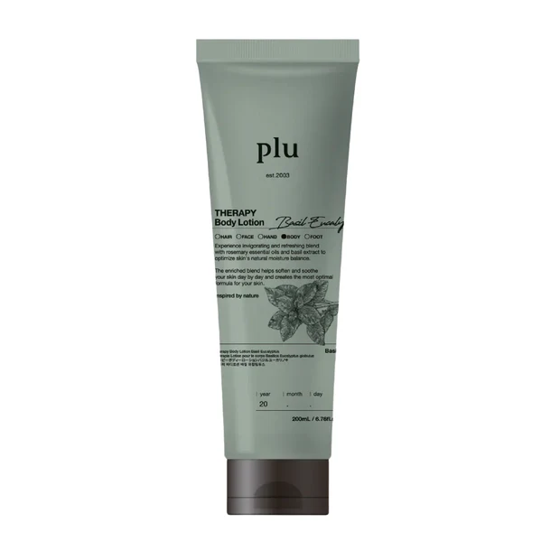 Plu Aroma Body Lotion Basil Eucalyptus