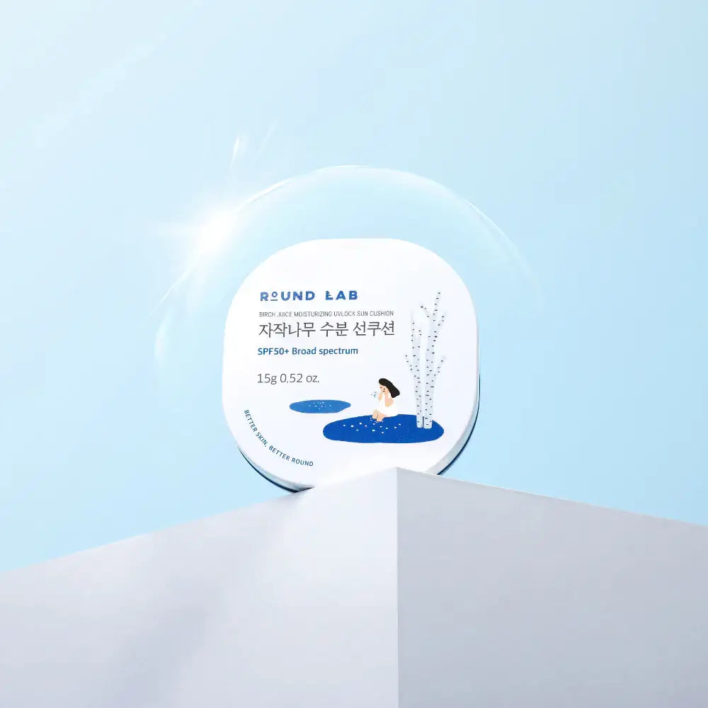 [ROUND LAB] BIRCH JUICE MOISTURIZING SUN CUSHION 15g