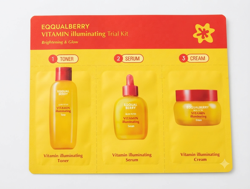 [8809875458488] Eqqualberry Vitamin illuminating Trial Kit (GWP)