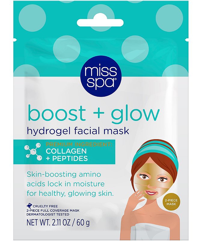 
Boost + Glow Hydrogel Facial Mask