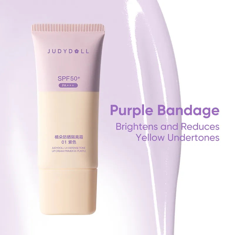 Judydoll Uv Defense Tone Up Cream Primer 01 Purple