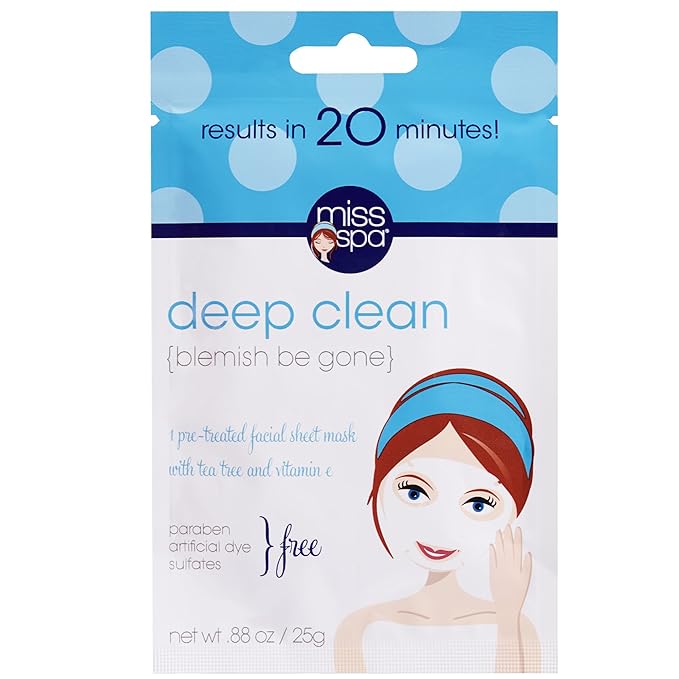 Deep Clean Facial Sheet Mask 
