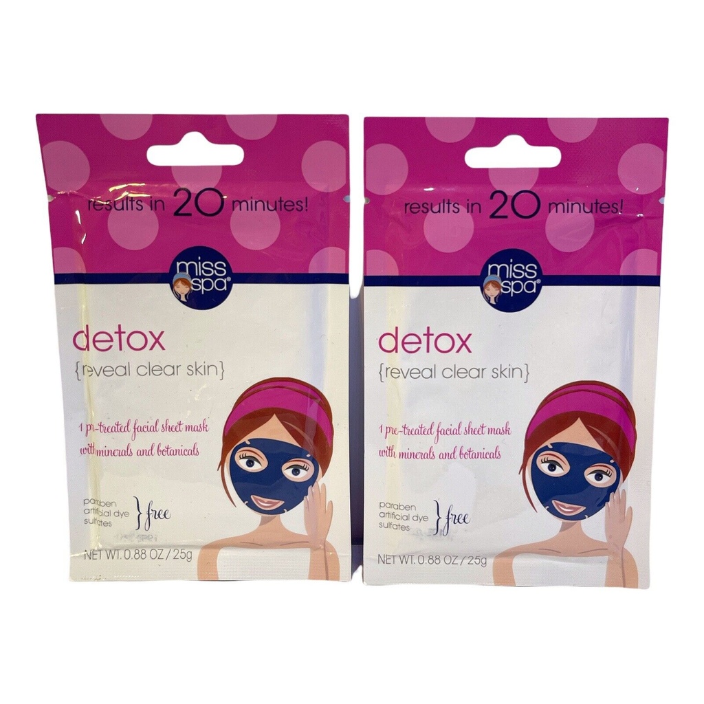 Detox Facial Sheet Mask 