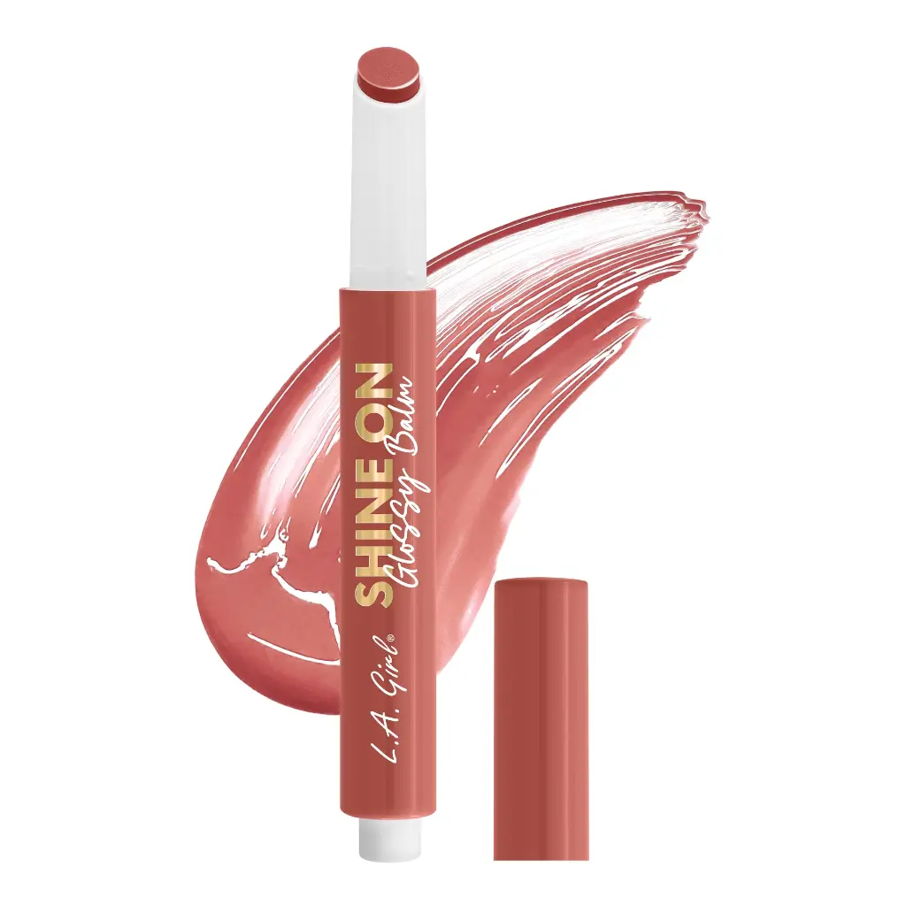 L.A. Girl Shine On Glossy Balm- Nude Honey