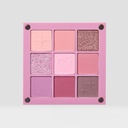 Beauty Creations 9 Colors Magnetic Shadows Palette "Muted Mauves" 