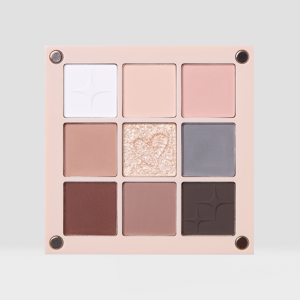 Beauty Creations 9 Colors Magnetic Shadows Palette "New Nudes"