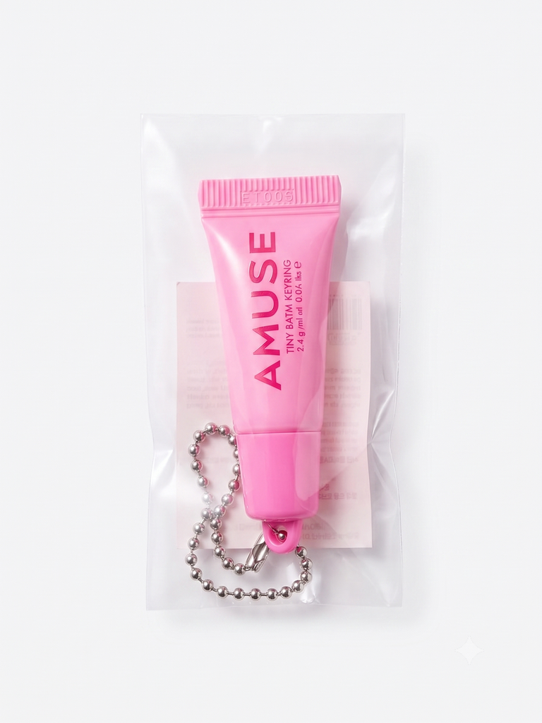 [8800299132879] AMUSE TINT BALM KEYRING 02 HAPPY GIRL 2.4G (GWP)