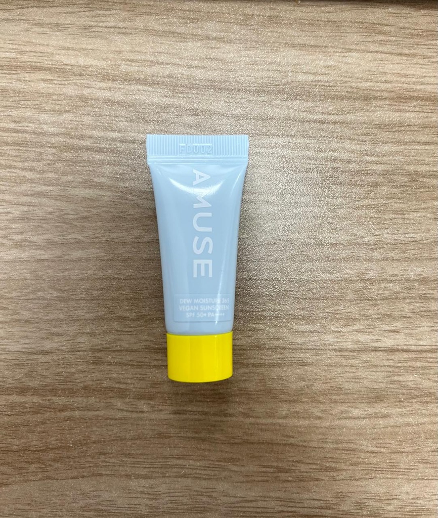 AMUSE DEW MOISTURE 365 VEGAN SUNSCREEN SPF 50+ PA++++ 5ML 