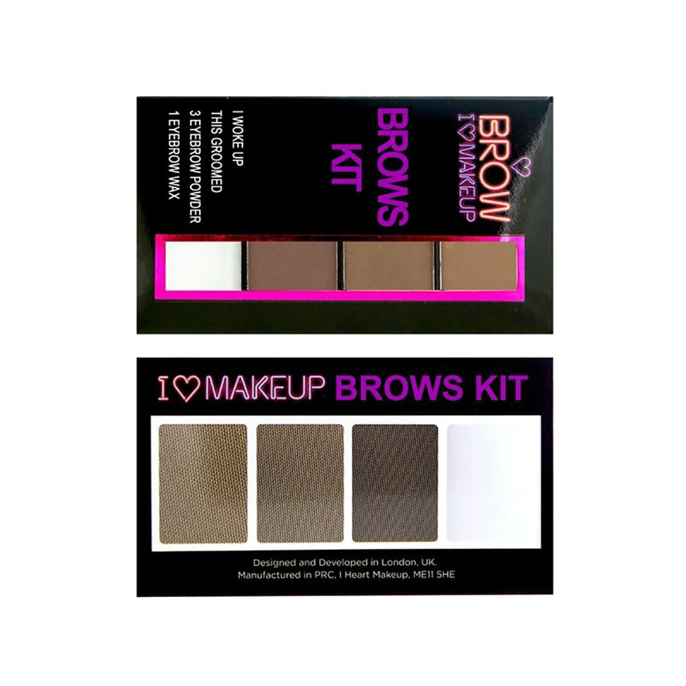 I Heart Brow Kit I woke up this groomed