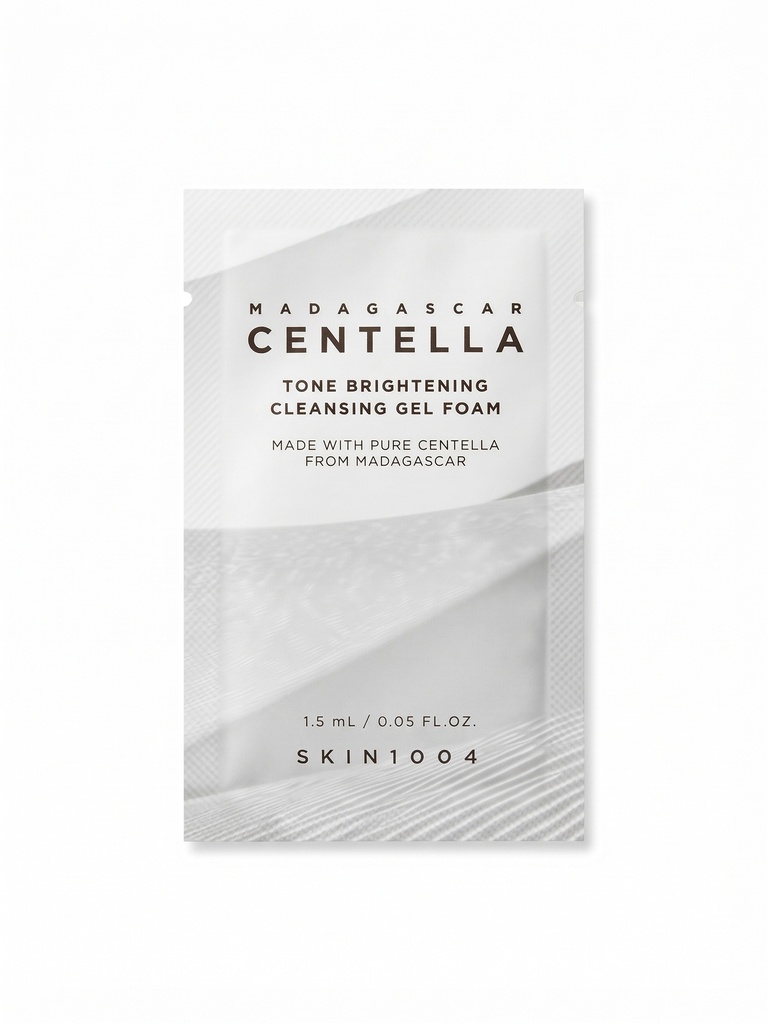Skin1004 Madagascar Centella Tone Brightening Cleansing Gel Foam 1.5Ml_Sachet ( GWP )