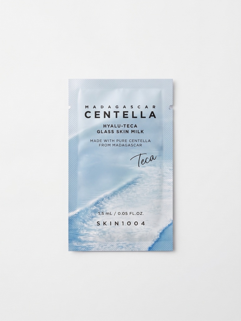 Skin1004 Madagascar Centella Hyalu-Teca Glass Skin Milk 1.5Ml_Sachet ( GWP )