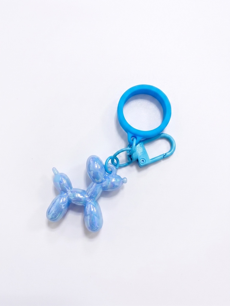 Beauty Promotions Silicone Ring Lip Cosmetic Keychain Holder Srkh-Blue (GWP)