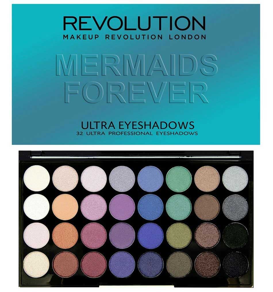 MUR Ultra 32 Eyeshadow Palette Mermaids Forever 