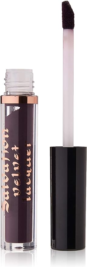Makeup Revoltion Salvation Velvet Lip Lacquer Black Heart