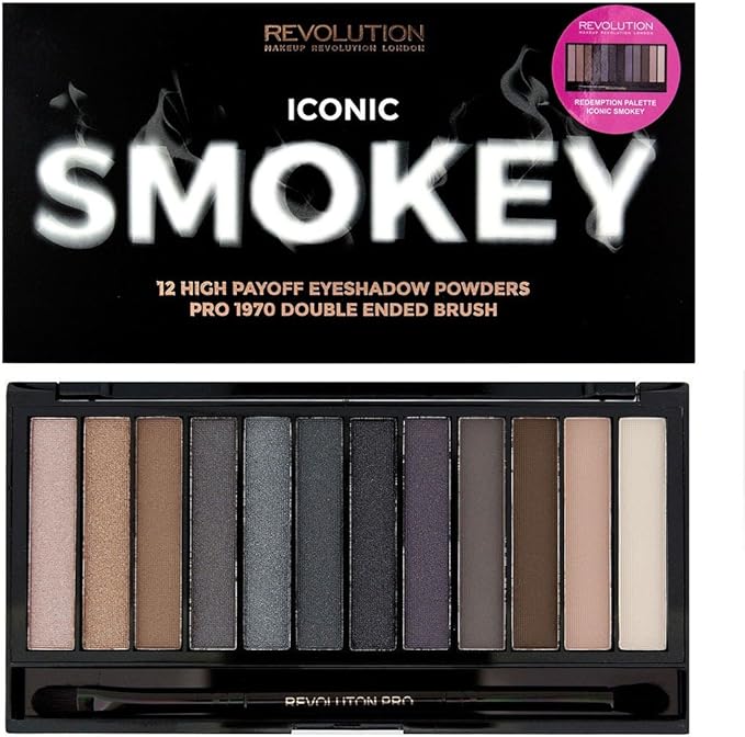 Makeup Revolution Iconic Smokey Palette