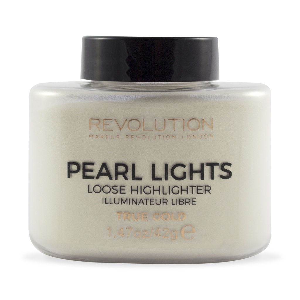 Makeup Revolution Pearl Lights Loose Highlighter True Gold