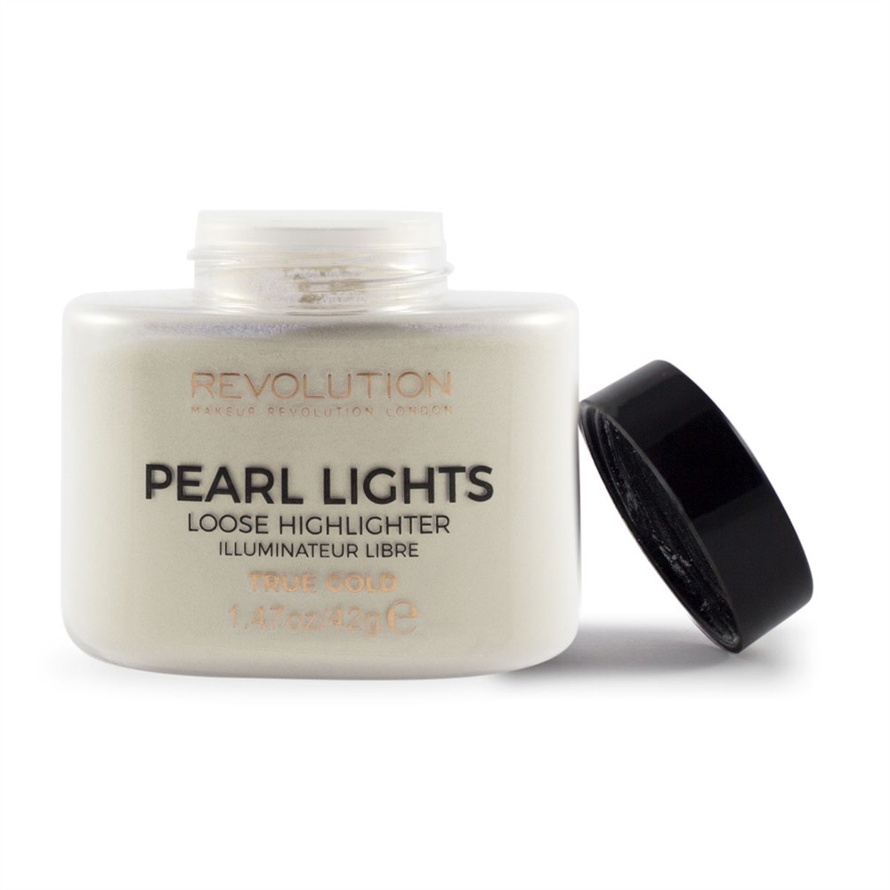 Makeup Revolution Pearl Lights Loose Highlighter True Gold