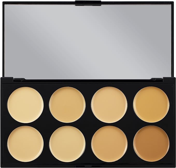 Makeup Revolution Ultra Cover and Concealer Palette Light - Medium