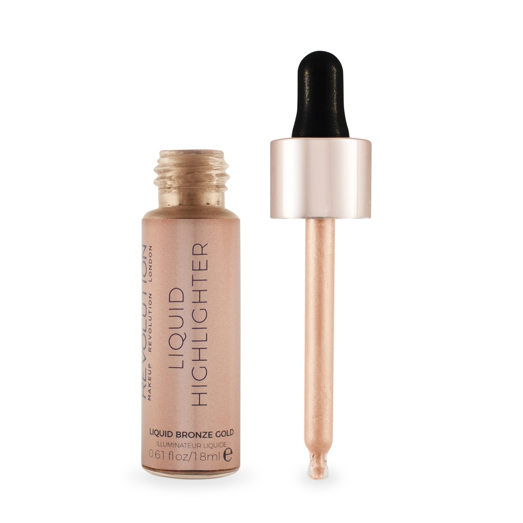 Makeup Revolution Liquid Highlighter Liquid Bronze Gold