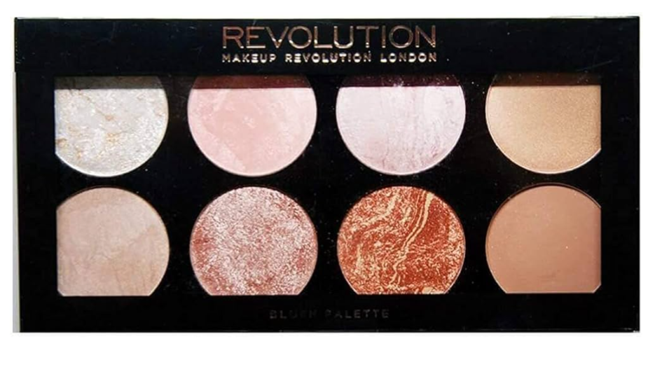 Makup Revolution Ultra Blush Palette Golden Sugar 