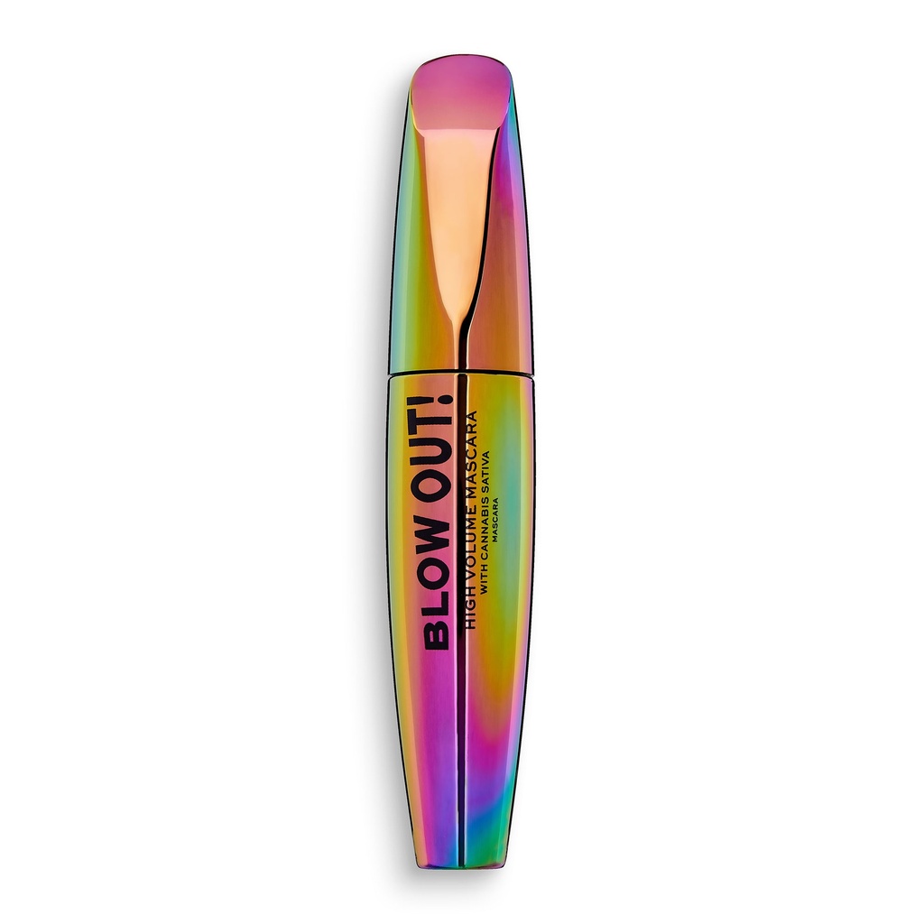 Revolution Blowout Mascara with cannabis sativa