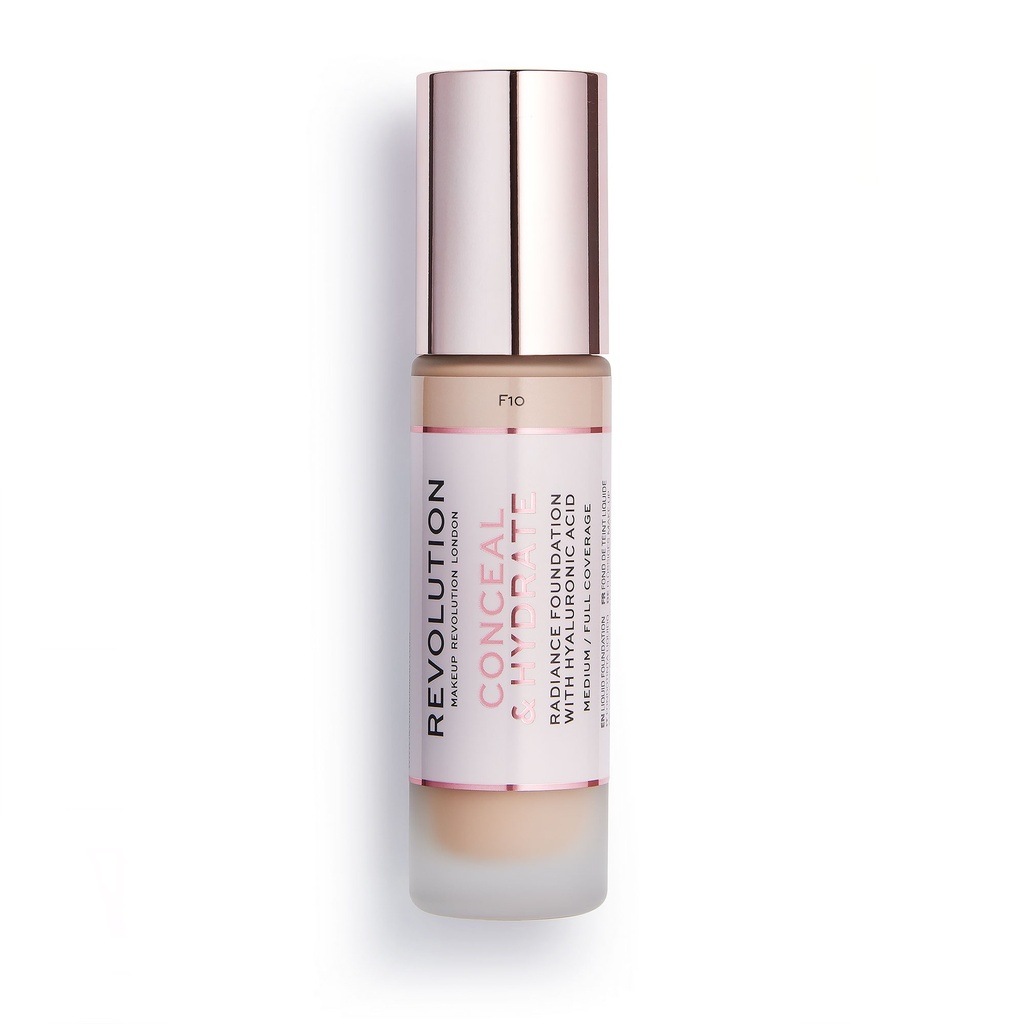 Revolution Conceal & Hydrate Foundation F10