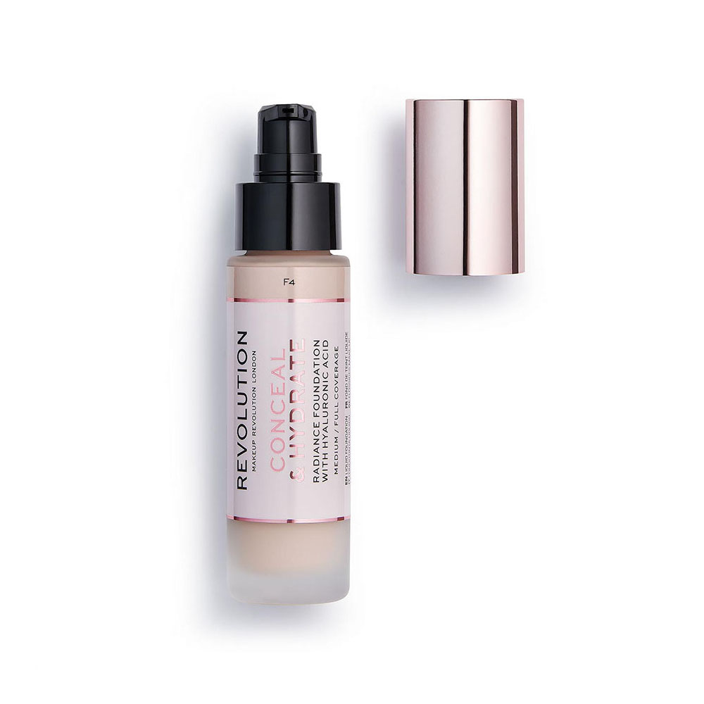 Revolution Conceal & Hydrate Foundation F4