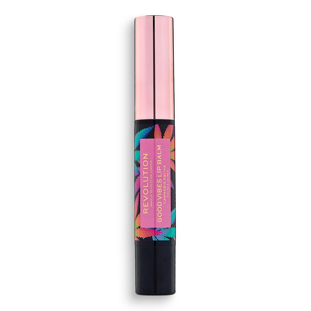 Revolution Lip Nourishing Tint with cannabis sativa Pink