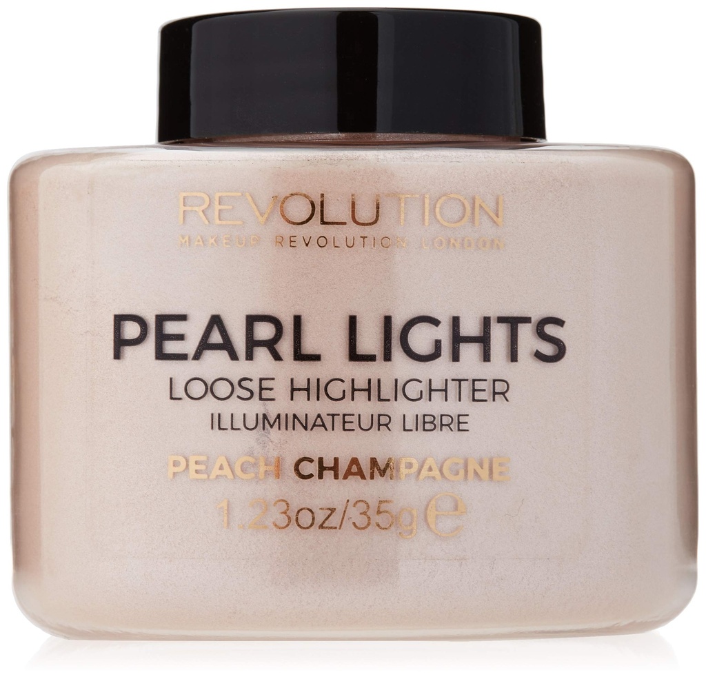 Revolution Pearl Lights Loose Highlighter Peach Champagne