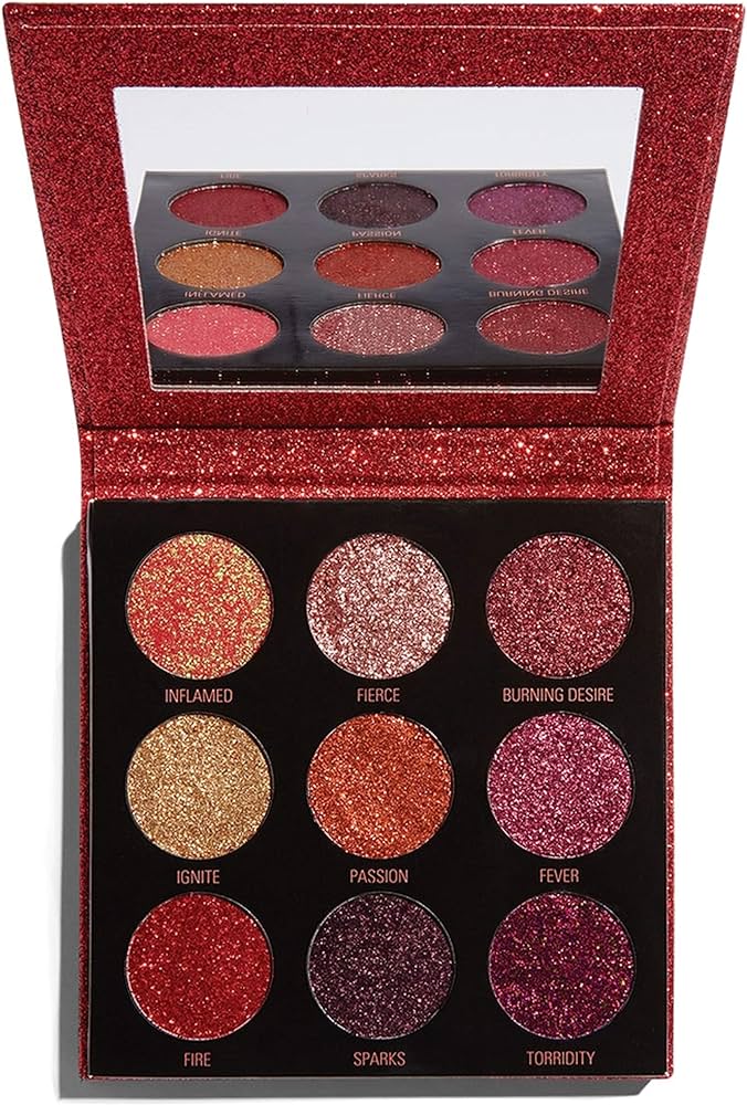 Revolution Pressed Glitter Palette Hot Pursuit