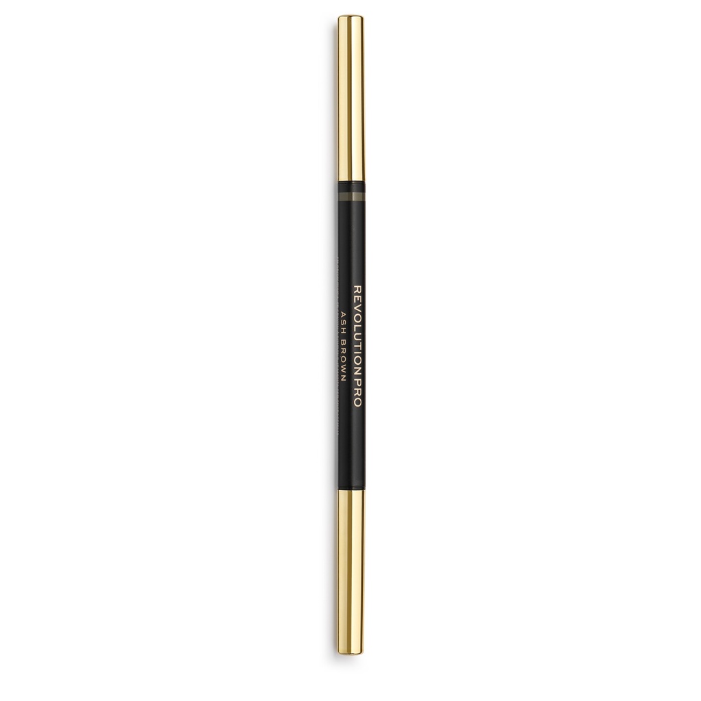 Revolution Pro Define and Fill Micro Brow Pencil Ash Brown
